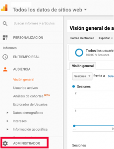 configurar analytics